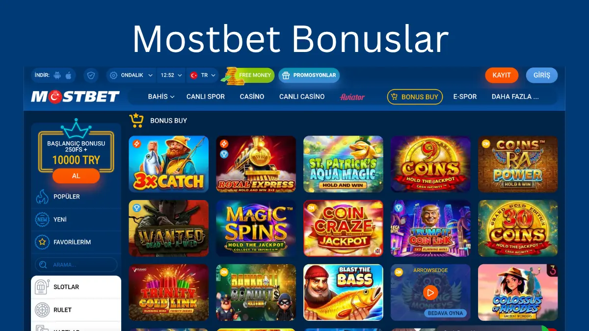 Mostbet Bonuslar