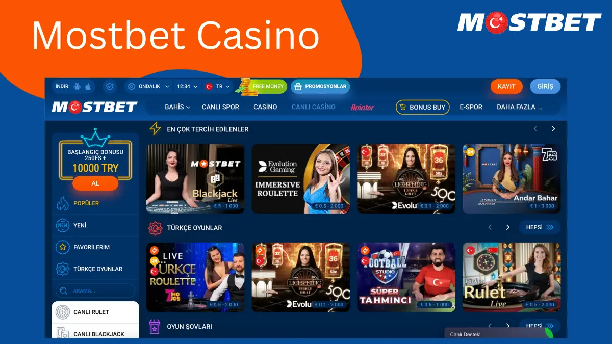 Mostbet casino