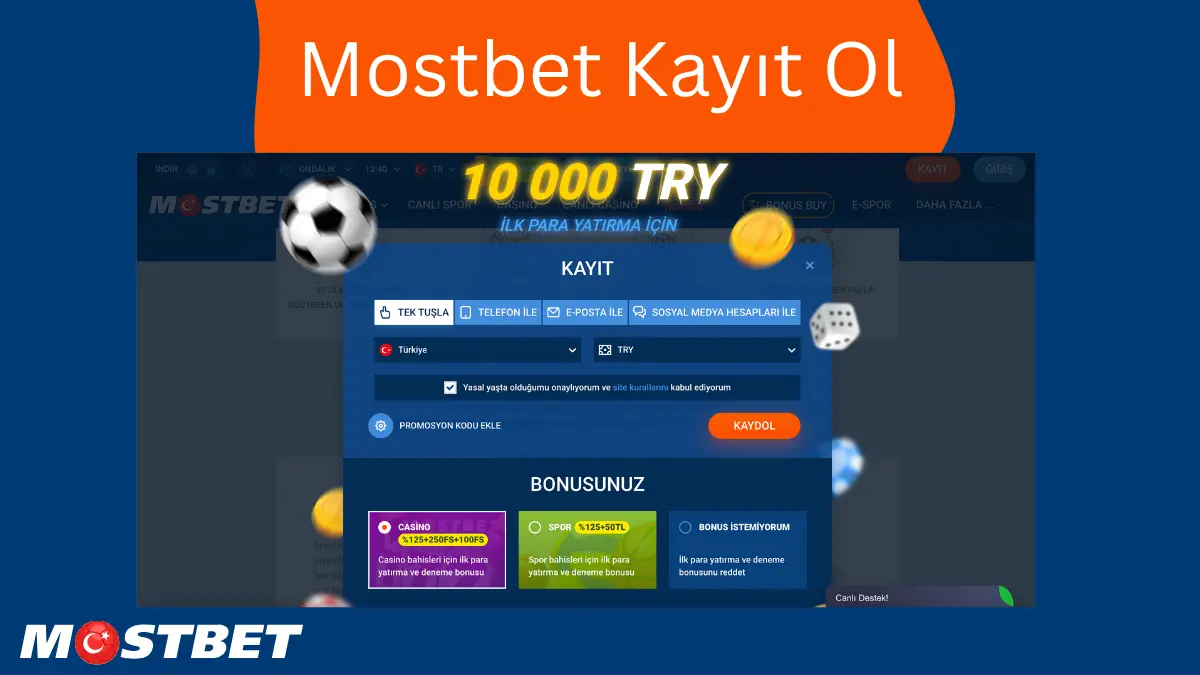 Mostbet Kayıt Ol
